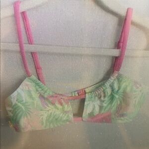 Tropical Print Kids Bikini